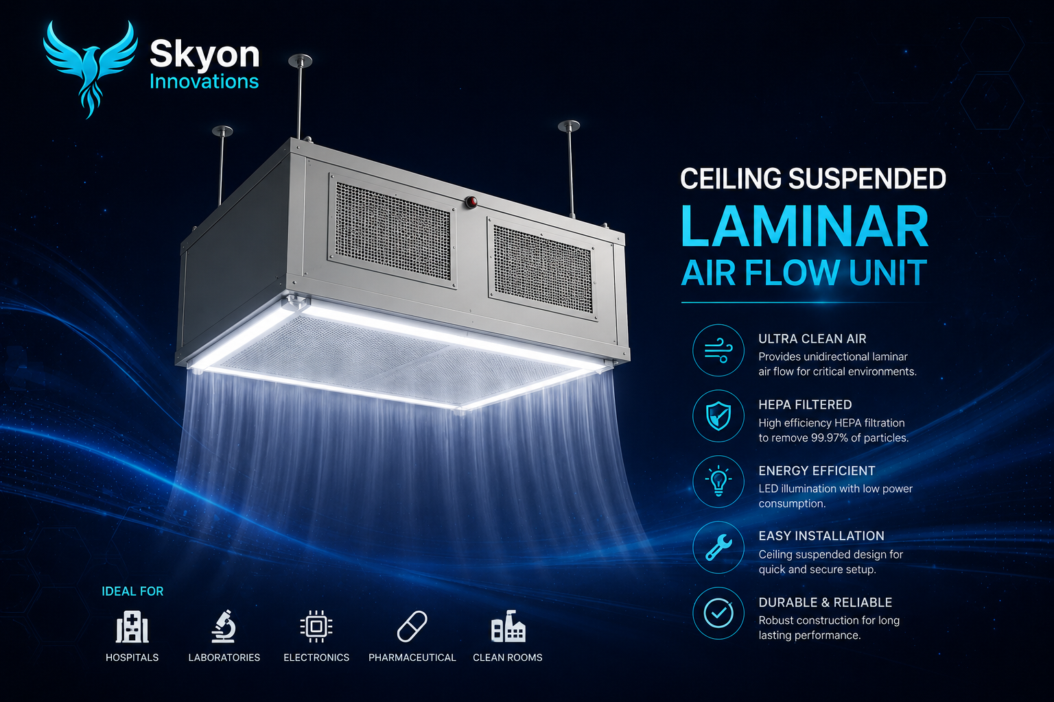 Ceiling Suspended LAF Unit